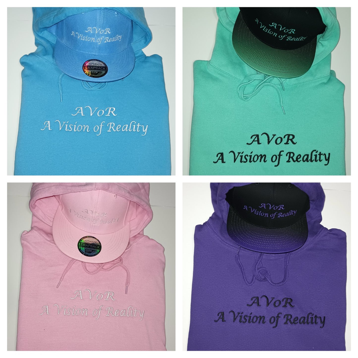 AVoR Embroidered Hoodies w/Snapback